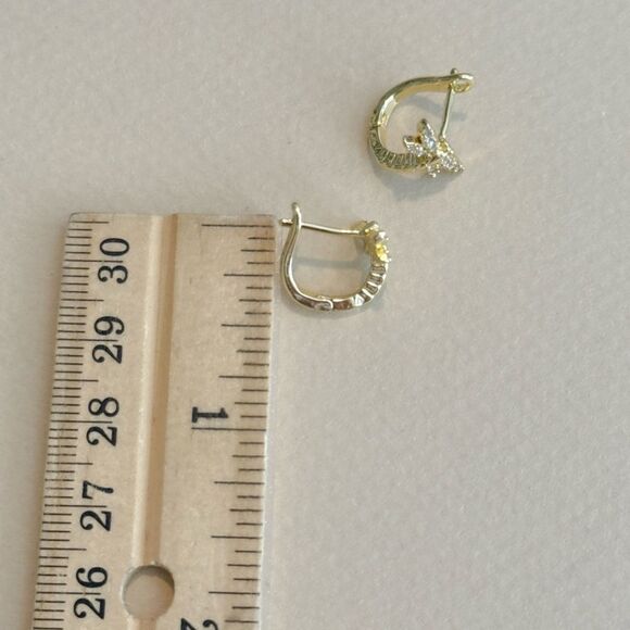 Dragonfly earrings N1283 - Picture 2 of 2